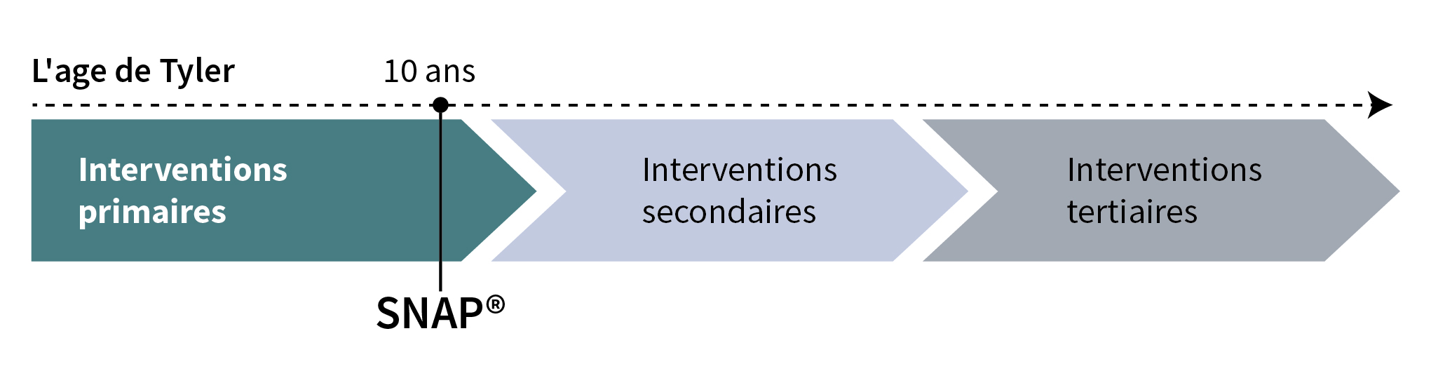 Figure 1 : L'intervention principale dans l'histoire de Tyler